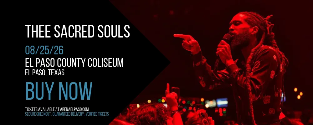 Thee Sacred Souls at El Paso County Coliseum